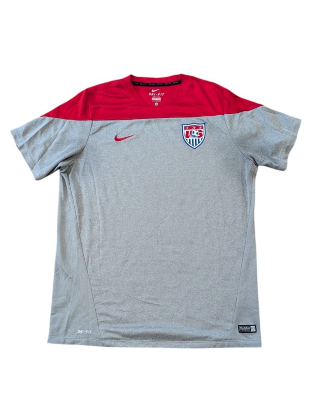Nike Dri-Fit USA Soccer Squad Training Top Size XL World Cup USMNT Mens 2014-15